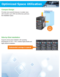 VFD4a8ms21afsaa ขายดี Ms300 0.75kw มอเตอร์ AC DC เฟสเดียว ระบบควบคุมความเร็วรอบแบบแปรผัน - Product Image 4