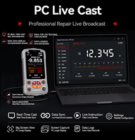 I2C C09 Lite Multimeter Digital 6000 Counts CAT III 500V Rentang Otomatis Dual CPU Multimeter Industri untuk Pengujian Sirkuit Listrik