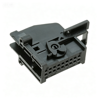 Connecteur de signal automobile TE Connectivity 1379100-1, 18 cœurs, 12V, assemblage blindé PBT GF20 90, sortie câble MQS, pour carte de câblage arrière