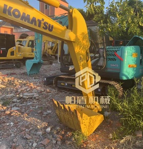 Miniexcavadora Komatsu usada, Komatsu PC56, excavadora hidráulica de cadenas Komatsu usada, excavadora de 5 toneladas - Product Image 3