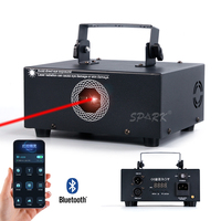 Mini Projecteur Laser de Scène à Animation 3D Couleur RVB, Contrôlable par Application Mobile Bluetooth, Puissance de 1W à 30W, Idéal pour Mariage