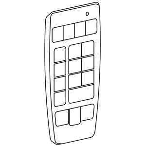 Telecomando IR Hager per rilevatori da soffitto Eerxxx, Txdxxx, Txcxxx e Eedxxx, altezza 7,5 cm, larghezza 2,5 cm, profondità 12 cm - Product Image 1
