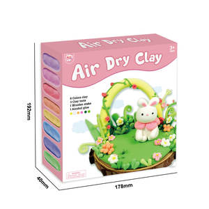 Rabbit Garden Clay Animals Air Dry Clay <strong>Kit</strong> with Interactive App Modeling Clay and Crafts Set for Kids &amp; Tweens - Product Image 2