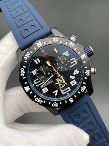 Reloj de Hombre Deportivo y Elegante con Función de Cronógrafo, Zafiro Luminoso, Resistente al Agua, para Buceo, Estilo Breitlinger, Precio al por Mayor - Product Image 4