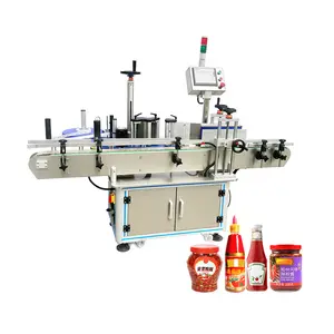 High Quality Hot Sauce Bottles Sticker Filling Labelling And Capping Machine