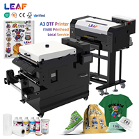 Imprimante DTF A3 à double tête de 33 cm pour l'impression textile, petite et très vendue, pour l'impression de t-shirts