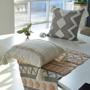 Bantal Gaya Boho, Gaya Etnis Mewah, Bantal Lempar Rumbai, Bantal Pinggang Ruang Tamu Eropa Utara - Product Image 2