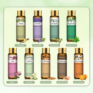 नम निजी लेबल 100% शुद्ध सुगंध आवश्यक तेल सेट उच्च गुणवत्ता वाले प्राकृतिक तेल 9 पैक सुगंध डिफ्यूज़र तेल - Product Image 3