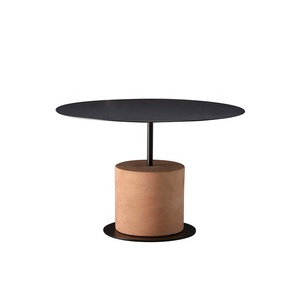 Table ronde en pierre de cuisine, couleurs de Table de luxe, tout métal, Type de Table, bureau, maison, Restaurant, fabriqué en inde - Product Image 4