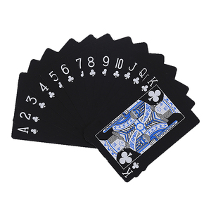 Offre Spéciale tours <span class=keywords><strong>de</strong></span> magie classiques outil <span class=keywords><strong>poker</strong></span> jeux imperméable noir <span class=keywords><strong>poker</strong></span> cartes - Product Image 2