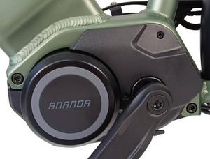 Vélo électrique pliable QUEENE à pneus larges de 20 pouces, <span class=keywords><strong>moteur</strong></span> central 48V 250/500 Ananda <span class=keywords><strong>Bafang</strong></span>, vélo électrique à pneus larges - Product Image 3