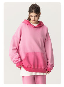 <span class=keywords><strong>Skye</strong></span> Vêtements pour hommes 420G Washed Dyed Sweatshirt American Retro Style Heavyweight 100% Cotton Trendy Brand DTG Printing Puff - Product Image 5