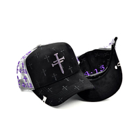 Casquettes de baseball Rico de haute qualité, avec logo brodé 3D personnalisé, tendance, fleurs en strass Muratravis, boîte de 5 panneaux, pour unisexe