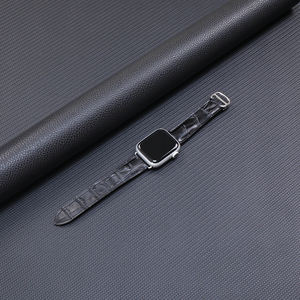 สายหนังลายจระเข้สำหรับ Apple Watch ultra 3 Smart Watch สายหรูหราของแท้สำหรับ <span class=keywords><strong>Cartier</strong></span> - Product Image 5