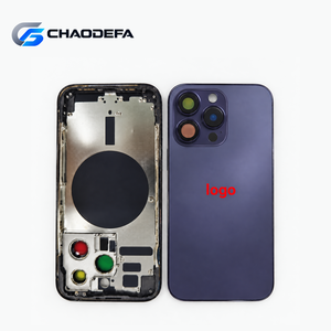 Boîtier arrière pour iPhone 14 Pro, coque arrière de téléphone portable, couvercle de batterie, châssis central, assemblage de remplacement - Product Image 4