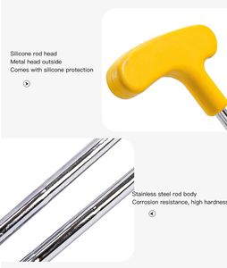 Высококачественные мини-гольфовые клюшки с индивидуальным логотипом OEM, легкие, из алюминиевого сплава, для детей/взрослых, для правшей, с резиновой рукояткой - Product Image 3