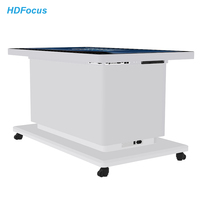 HDFocus 43 49 55 65 pouces table intelligente interactive écran tactile tables de jeu pour l'apprentissage des enfants magasin de détail paramètres d'éducation