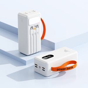 Banco de Energía Portátil de 30000mAh con Carga Rápida PD22.5W, Pantalla LED y Cables Integrados para Teléfono - Product Image 6