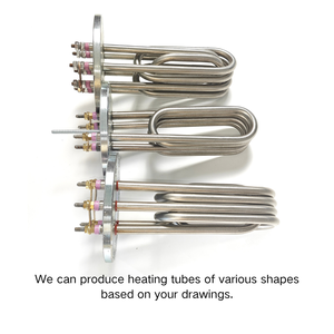 Elemento calefactor eléctrico de 220V/380V, calentador de inmersión con brida Tubular de 140mm/150mm para caldera de vapor, máquina de vapor, calentador de brida - Product Image 5