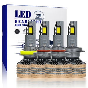 หลอดไฟหน้ารถยนต์ Y4D 400 วัตต์ แบบหลอดทองแดงสี่เส้น H1 H3 H4 H7 H11 หลอดไฟ LED สำหรับรถยนต์ - Product Image 2