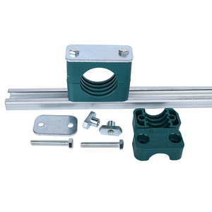 Günstiger Einloch-Klemmhalter für Kohlefaserrohr Linearführungsschiene Zink-Finish OEM in Kleingröße - Product Image 2