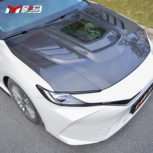 For Toyota Camry 9 Generation 2024 Xv80 DM Style Clear Glass Vented Carbon Front <strong>Engine</strong> Hood - Product Image 3
