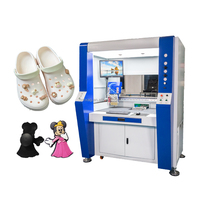 Máquina de sujeción de botones de zapatos Crocs/Máquinas para colorear productos de plástico/¿Cómo coloreo mis productos?