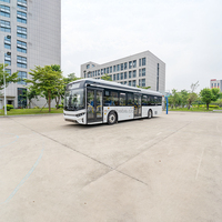 Nuevo Autobús Urbano Eléctrico Guangtong de 12m, 35 Asientos, Autobús Público Automático de Piso Bajo de 40 Plazas, Personalizable
