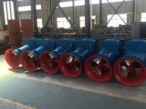 Pompe submersible horizontale monophasée à grand diamètre et haut débit HW-8 pour l'irrigation agricole OEM - Product Image 5