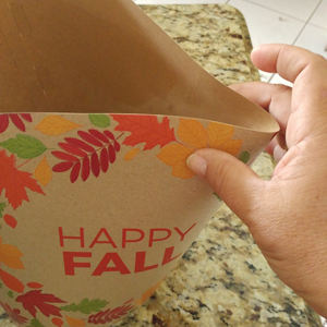 Canada vacanza lascia vaso di carta impermeabile fioriera con rivestimento in plastica - Product Image 2