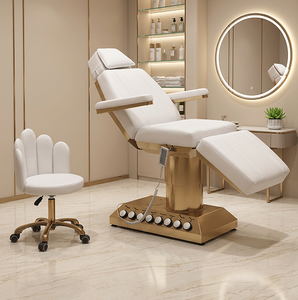 Table de Beauté Électrique à Mouvement Lisse et Contrôle Double Main-Pied pour Studio Privé, Spa à Domicile, Massage et Soins du Visage - Product Image 1