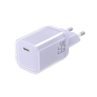 Nuevo Clear Case PD 65W Cargador GaN Cargador portátil Adaptador de pared EE. UU. Enchufe DE LA UE Tipo C 65W Cargador súper rápido