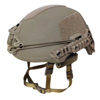Casque tactique Wendy IIIA PE en polymère, grande taille, motif solide, suspension réglable, équipement d'entraînement extérieur