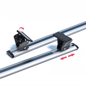 Portapacchi <span class=keywords><strong>Universale</strong></span> per <span class=keywords><strong>Auto</strong></span> in Lega di Alluminio di Alta Qualità con Barre Trasversali - Product Image 6