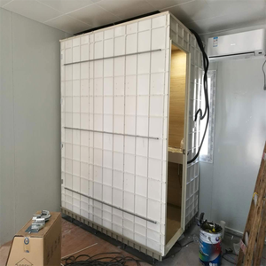 Nhanh chóng cài đặt SMC Vật liệu prefab phòng tắm nhà vệ sinh tích hợp phòng tắm cho tàu du lịch với bồn rửa nhà vệ sinh Vanity - Product Image 1