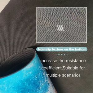 Hoogwaardige, milieuvriendelijke tie-dye yogamat van 4 mm, kleurrijk, waterdicht, duurzaam, van natuurlijk rubber voor oefening en fitness. - Product Image 3