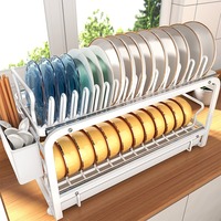Étagère de rangement coulissante cuisine armoire extensible organisateur tiroir glissière Rail tirer armoire tiroirs étagère de rangement HANGSHAU