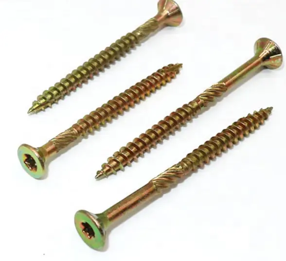 304 316 Paku Tahan Karat 50Mm 1 Inci Mdf Kepala Panci Plum Swakriya Sekrup Kayu Panjang Torx