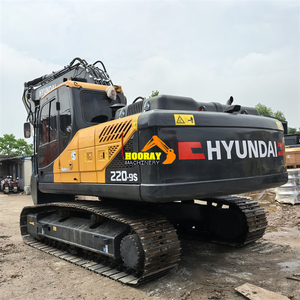 Excavadora Hyundai R215 R220 R225 Usada Original de Corea, Excavadora Hidráulica de 22 Toneladas de Segunda Mano, Maquinaria de Construcción - Product Image 2