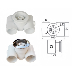 Raccord <span class=keywords><strong>de</strong></span> jet <span class=keywords><strong>de</strong></span> retour pour <span class=keywords><strong>piscine</strong></span> commerciale, <span class=keywords><strong>buse</strong></span> d'entrée en plastique ABS pour piscines d'hôtel - Product Image 2