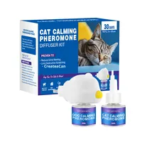 Diffuseur d'aromathérapie pour animaux de compagnie en matériau TPR, modèle CX003, prévient les griffures et les pipi pour chats et chiens, phéromone anti-stress émotionnelle