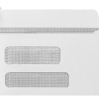 500 Sobres de Seguridad con Doble Ventana No.9 para Quickbooks, Autosellables, Tamaño 3 7/8 X 8 7/8, Bolsas de Papel para Envíos