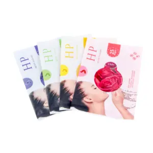 Custom matte film+PET+PE packaging bag 25 pieces of makeup remover wipes bag