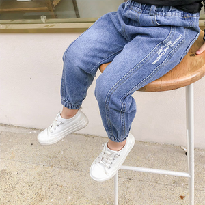 Vente en Gros <span class=keywords><strong>de</strong></span> Pantalons Jeans pour Garçons Pantalons en Denim Bleu <span class=keywords><strong>de</strong></span> Design <span class=keywords><strong>de</strong></span> Mode - Product Image 5