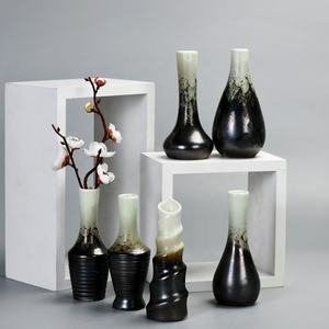 Vase de sol en argile de ferme pour fleur grand pot de jardin en céramique rugueuse pour plante en plein air, grands vases français pour décor d'herbe de pampa - Product Image 4