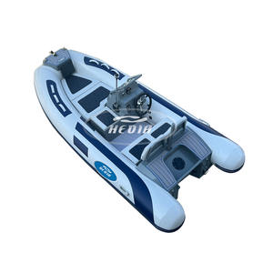 Transes - Bote Neumático RIB 360 con Casco de Aluminio de Doble V Profunda, 12 pies, Orca - Product Image 2