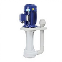 Pompe verticale submersible OEM résistante aux acides et aux alcalis, anti-corrosion, pour desulfuration, à circulation externe, en PP, 5 CV