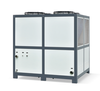 Refroidisseur de glycol sanitaire 40HP 40 tonnes refroidi par air avec compresseur et pompe pour la fermentation des boissons et le refroidissement des produits alimentaires