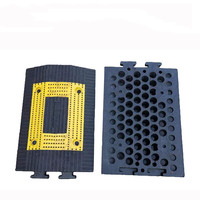 Panneau de réduction de vitesse enroulable, Panneau de réduction de vitesse en PVC noir, Protection de câble, Rampe de protection, Panneau de réduction de vitesse liquide, Moule de panneau de réduction de vitesse, Panneaux de réduction de vitesse solaires