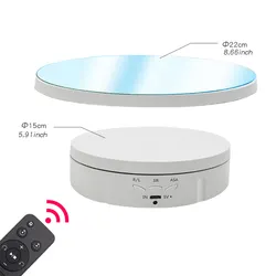 Tocadiscos de pantalla de 360 grados 2 en 1 con cubierta de espejo de 8,66 pulgadas para fotografía de plataforma giratoria para publicidad - Product Image 4
